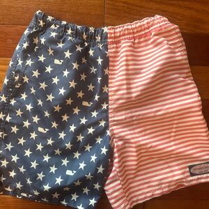 Boys Vineyard Vines American Flag bathing suit